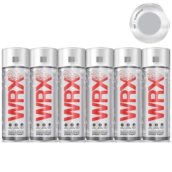 WRX 6X WRX Aluminium Spray Paint 400ml