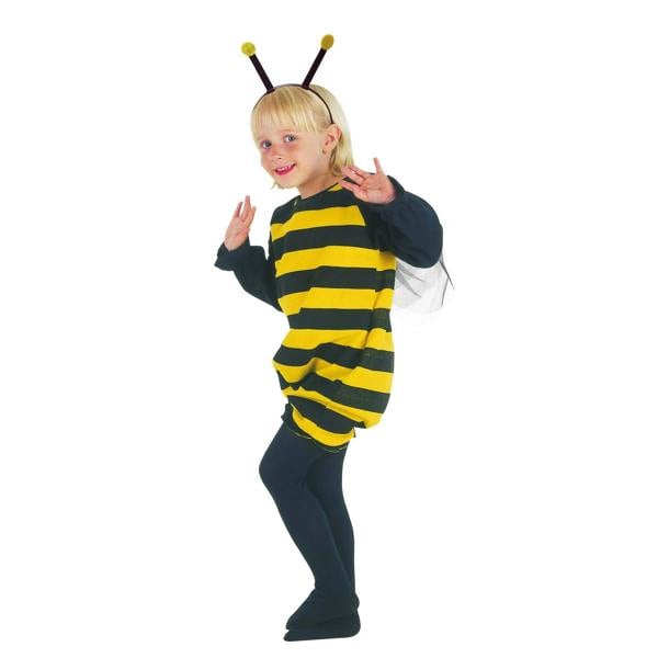 Bristol Novelty Toddlers Bumble Bee Toddler Costume - Black/Yellow - 