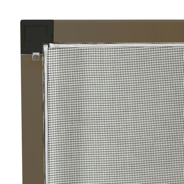 Berkfield Insect Screen for Windows Brown 80x100 cm