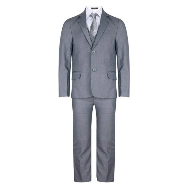 Boys silver grey Edward suit