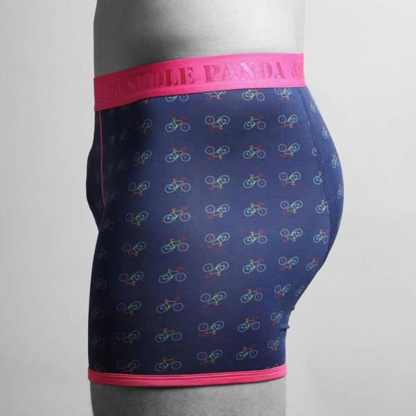 Swole PandaBoxer BriefBicycles Bamboo Boxer Brief, Blue/pinkBoxers & Briefs