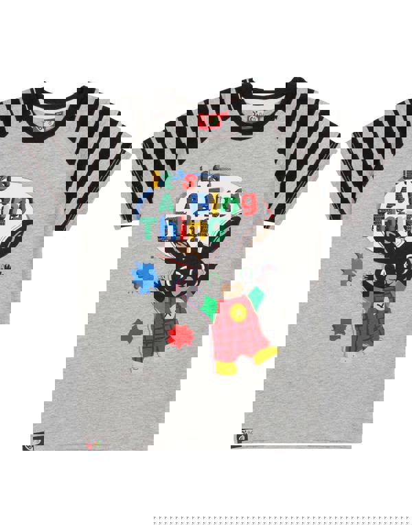 Bing Bunny Boys Grey Short Sleeve Short Leg Pyjama Set