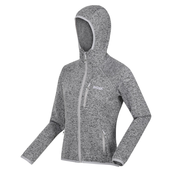 Regatta Women's Newhill Marl Hooded Fleece Jacket - Cyberspace