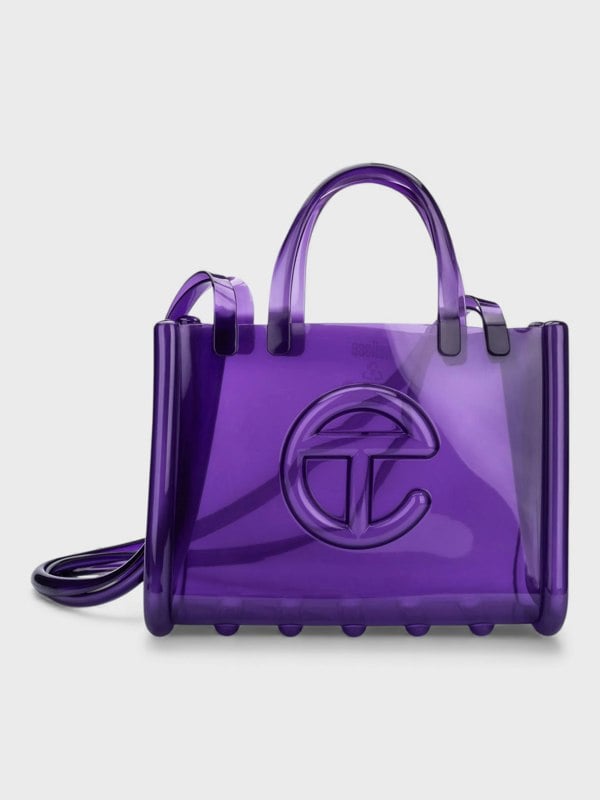Telfar x Melissa Medium Jelly Shopper Purple