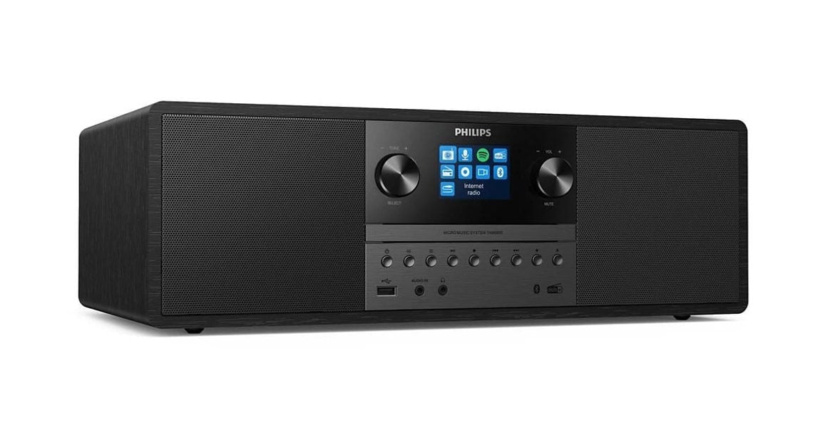 Philips TAM6805-10 Music System with Internet Radio, BT, CD, USB, Spotify Connect - Free Gift RRP £15!