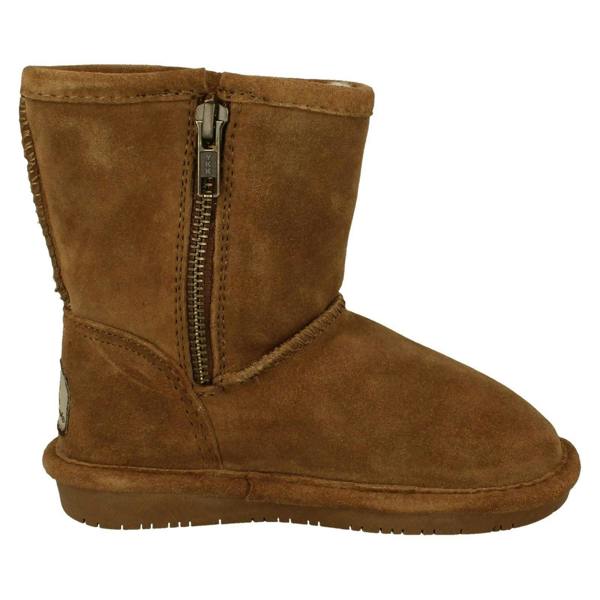 Bear Paw Girls Bearpaw Real Sheepskin Lined Boots Emma Toddler