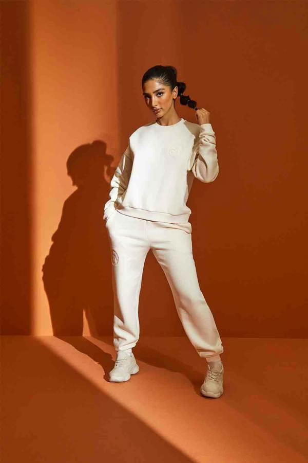 Urban Bliss Recycled Ecru Chamonix Sweatshirt