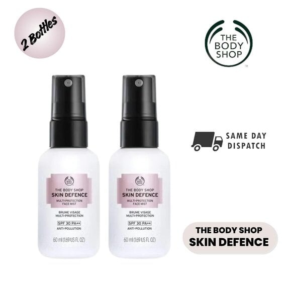The Body Shop Skin Defence SPF30 Multi-Protection Face Mist 60ml - 1 to 3 Packs - 2 Packs