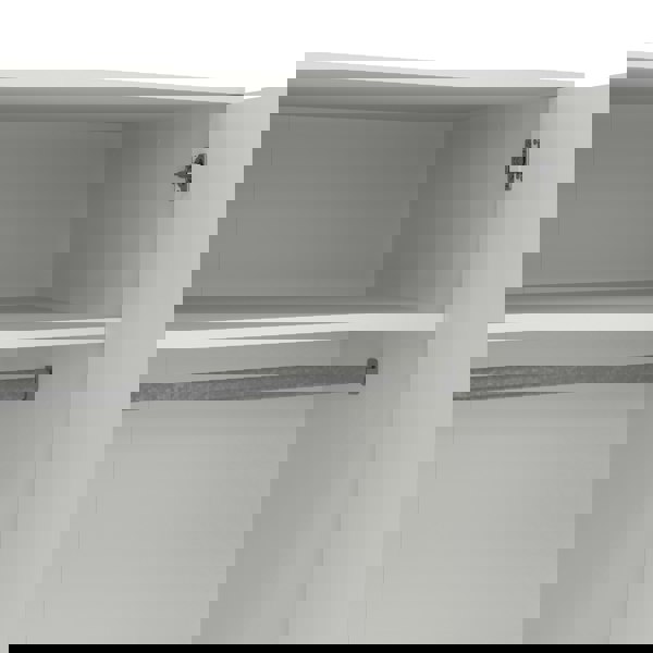 Furniture To Go Cumbria Wardrobe with 2 Doors + 2 Drawers White