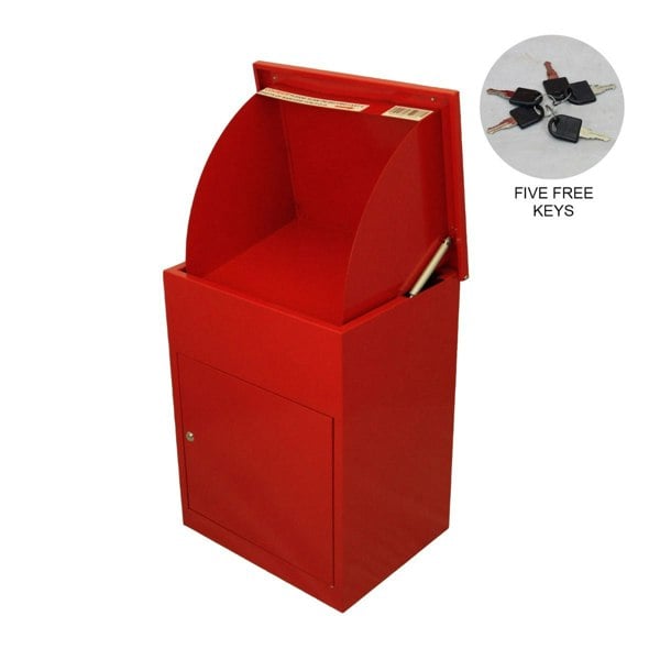 Monstershop Parcel Post Box - Red