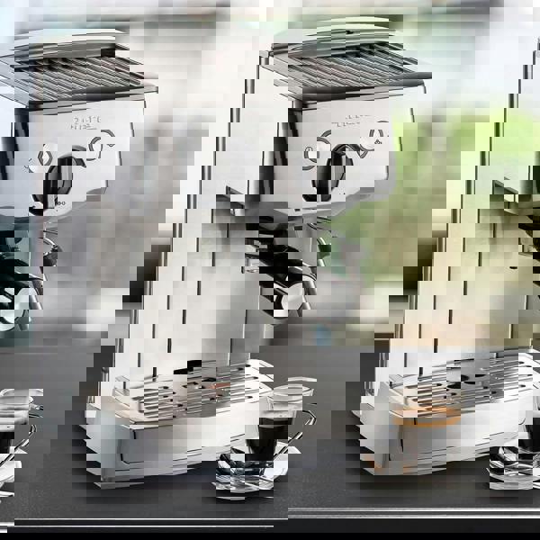 Ariete 1324 Metal Espresso 1.5L 1000W Coffee Machine for Powder or Pods without Grinder