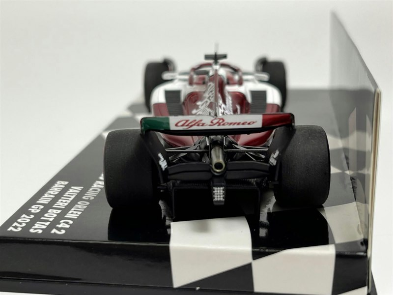 Minichamps Valtteri Bottas Alfa Romeo C42 Bahrain GP 2022 1:43 Scale Minichamps 417220177