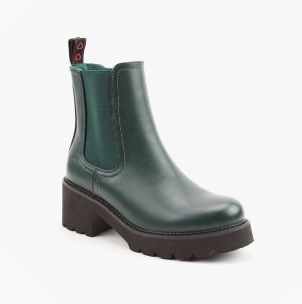 Heavenly Feet HONEYBELLE Womens Chelsea Boots evergreen