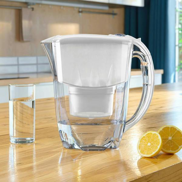AQUAPHOR  Amethyst 2.8 Litre Water Filter Jug in White with 3 x Maxfor+ filter