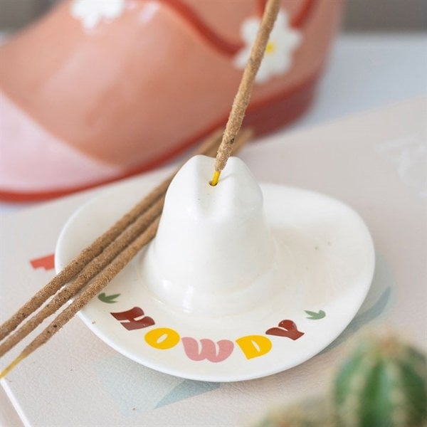Serano Howdy Cowboy Hat Incense Stick Holder