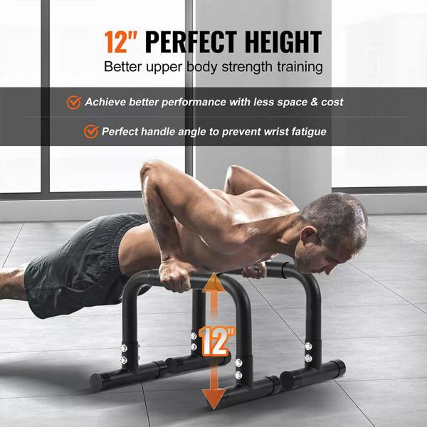 Havendro Dip Bars Dip Stand Station 500lbs Capacity Home Gym Strength Training Workout Equipment