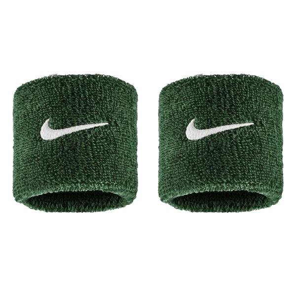 Nike Classic Swoosh Sweatband (Pack of 2) - Green/White - 