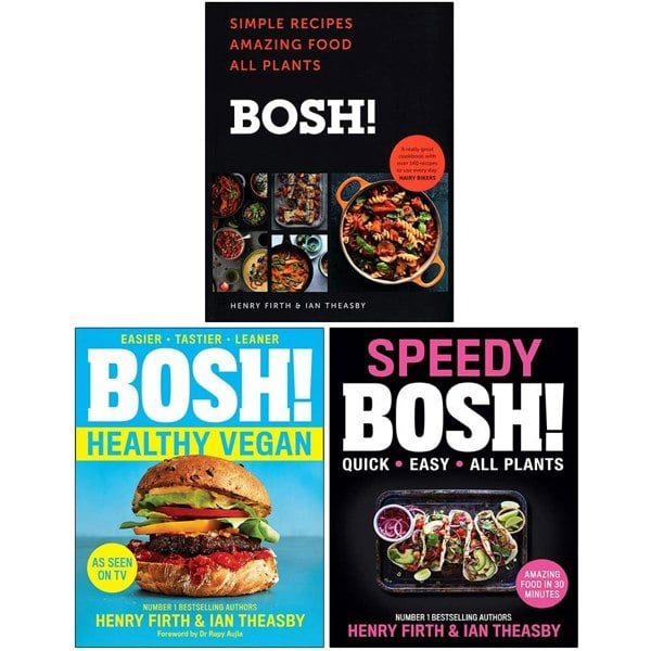 BOSH Series 3 Books Collection Set By Henry Firth; Ian Theasby