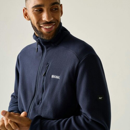 Regatta Mens Brinnden Full Zip Fleece - Navy