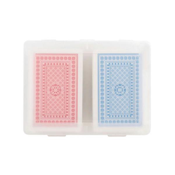 MidOcean Classic Playing Card Deck Set (Pack of 2) - Red/Blue - 