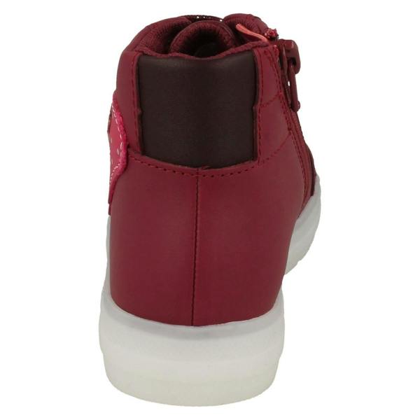 Clarks Girls Clarks Light Up Sole Ankle Boots Flare Sparky K