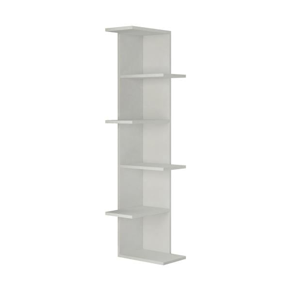 Decortie Saso Modern Corner Bookcase Display Unit Medium 141(H)cm