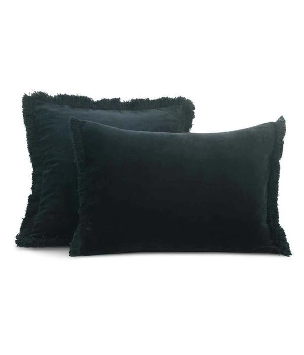 M.M Linen Sabel Cushion Petrol 60x40cm