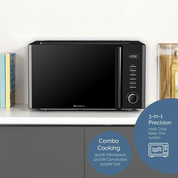 Rediffusion 30L Digital Combination Microwave with Grill & Convection – Black