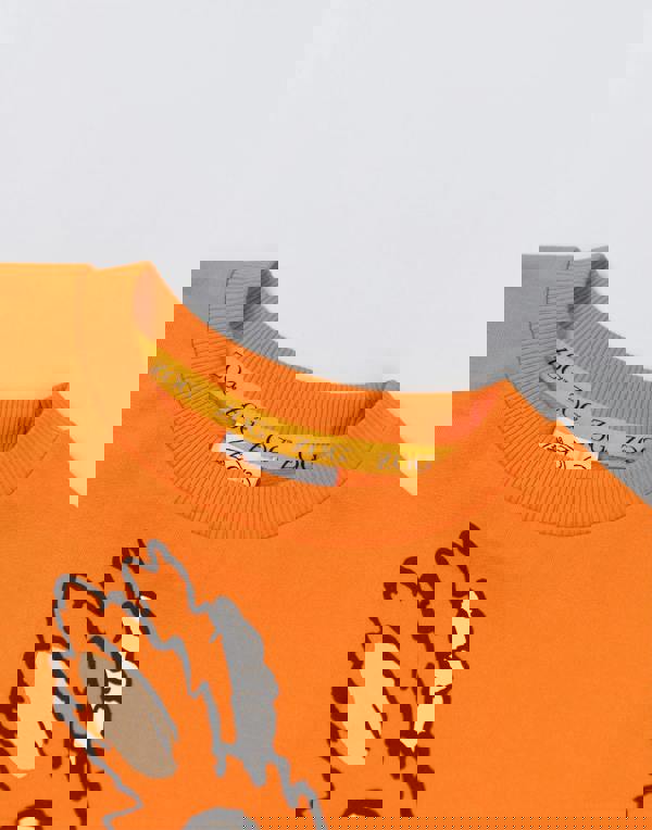 Vanilla Underground Zog Unisex Kids Orange Character Sweatshirt