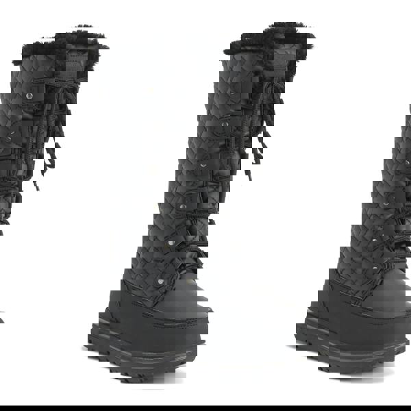 VIVA Polar Boot Women's Fleece Lined Snow Winter Hiking Durable Ankle Boots