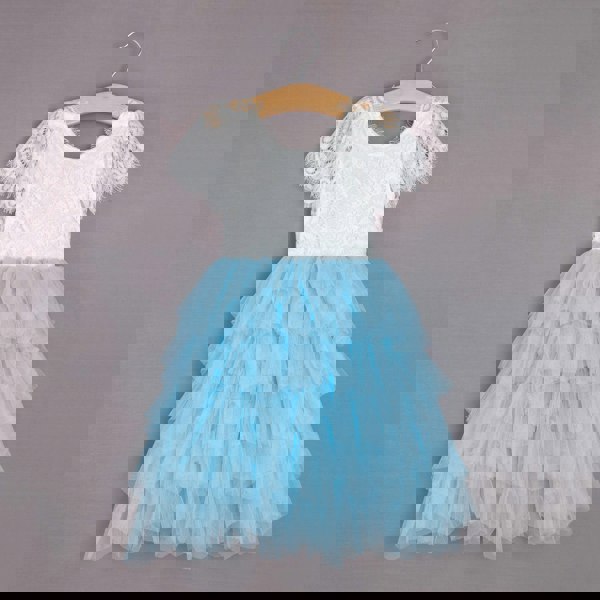 Sky blue princess dress