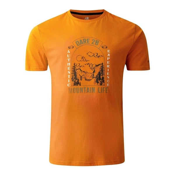 Dare 2B Mens Movement III Mountain Life T-Shirt - Desert Sun