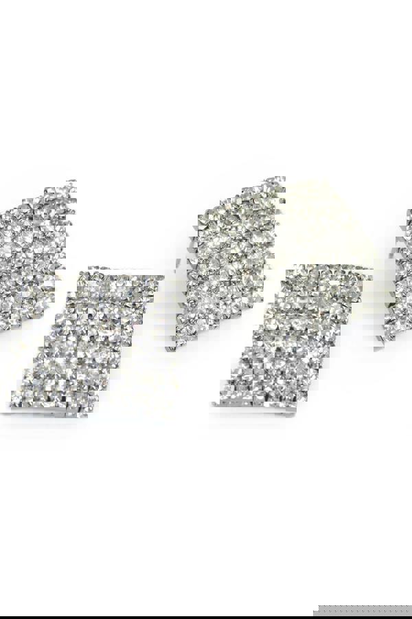 Paulo Due Women's Square Diamante Earrings