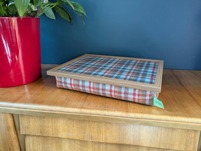 Made in the Mill Luxury Rowan Lap Tray With Bean Bag