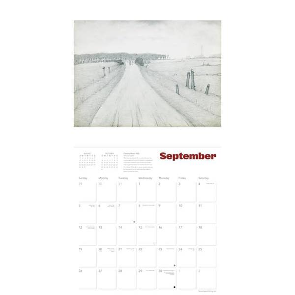 L S Lowry Calendar 2027, Wall Calendars, Month To View, Art, Gift