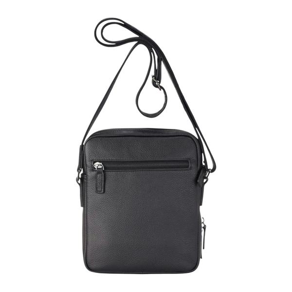 Infinity Leather Genuine Leather Vintage Messenger Crossbody Travel Bag - Hawthrone