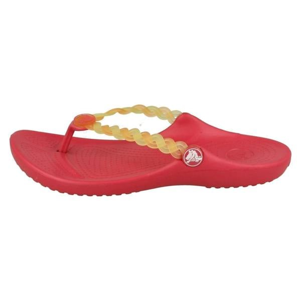 Crocs Girls Crocs Toe Post Sandals Chmlns Tns Weave Flp