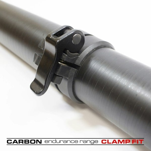 Clamped Carbon Fibre Gutter Vacuum Pole Kits (51mm Diameter) 20ft-40ft