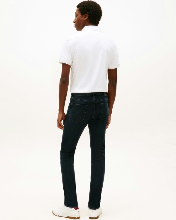 Tommy Hilfiger Core Denton Mens Straight Leg Jeans - Blue Black