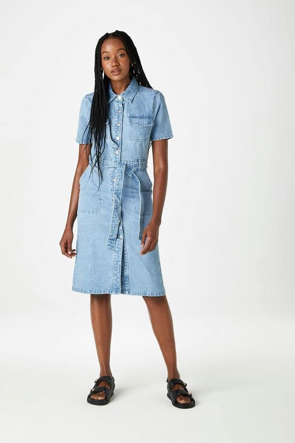 Urban Bliss Haiti Denim Midi Shirt Dress