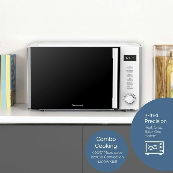 Rediffusion 30L Digital Combination Microwave with Grill & Convection – White