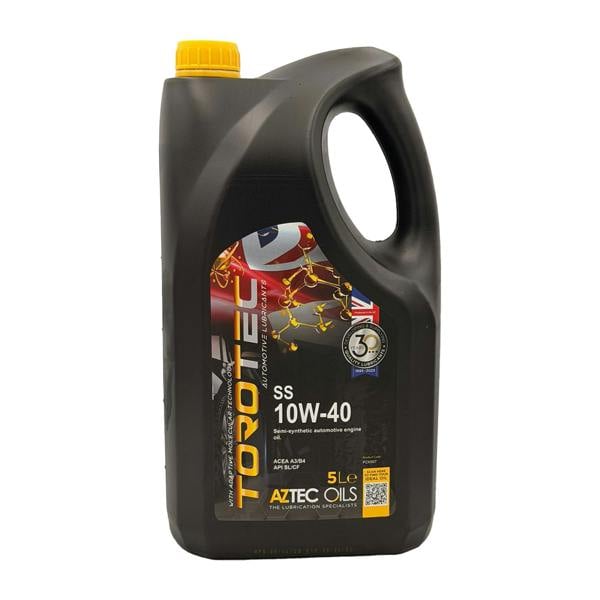 Aztec 10w40 Semi Synthetic Engine Oil Aztec SS ACEA A3/B4 API SN/CF VW 502/505