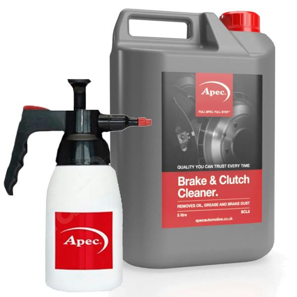 Brake & Clutch Cleaner 5L with Pressure Sprayer Heavy Duty