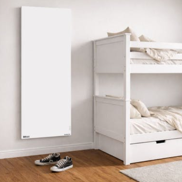 Mirrorstone Heating Mirrorstone 1400W Air Infrared + Convection Vertical Heating Panel With Manual Thermostat