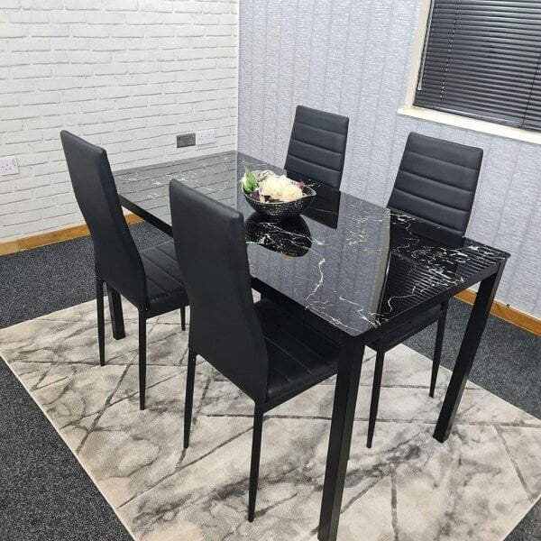 Kosy Koala Dining Table Set with 4 Chairs Dining Room, and Kitchen table set of 4