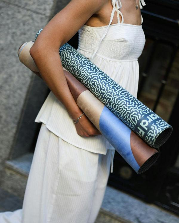 Whirly: Patterned Travel Yoga Mat
