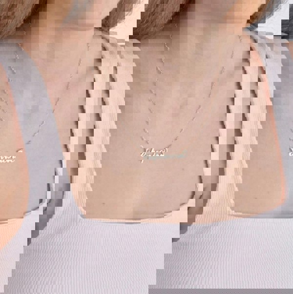 Star Sign Silver Necklace - MYLEE London