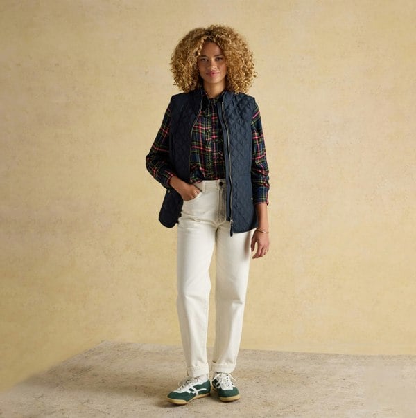 Joules MINX Womens Gilet Dark Navy