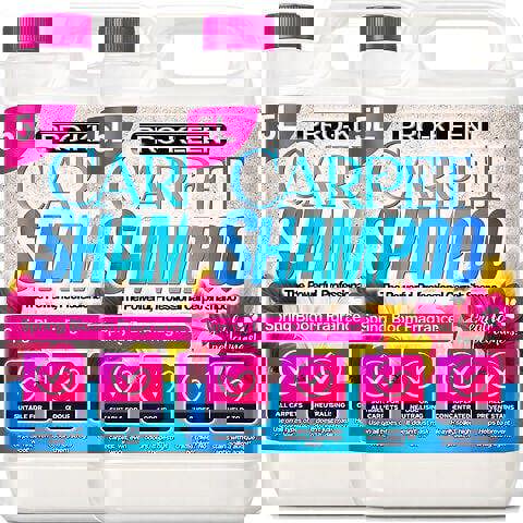 Mylek Pro-Kleen Carpet Cleaning Solution Upholstery Shampoo Spring Bloom Fragrance High Concentrate Cleaner 10L