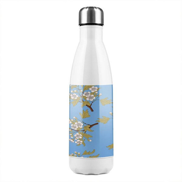 Benjamin Tate Design Tropical Plant Leaves Stainless Steel Bottle